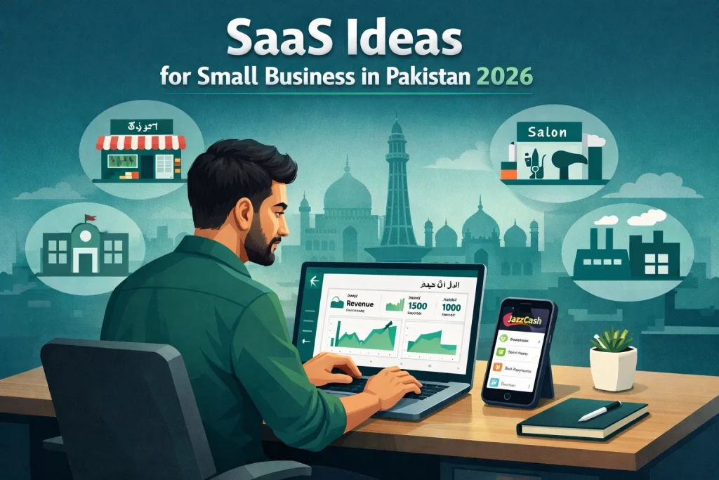 SaaS Ideas for Small Business in Pakistan With Low Investment (2026 Guide)
